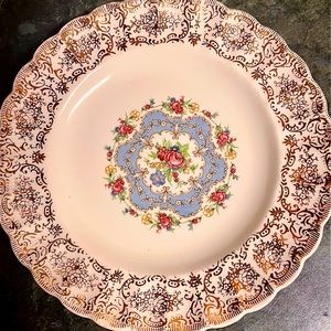 VINTAGE LYRIC 1K-S 384-K WARRANT 22 K-GOLD TRIMMING 7pc